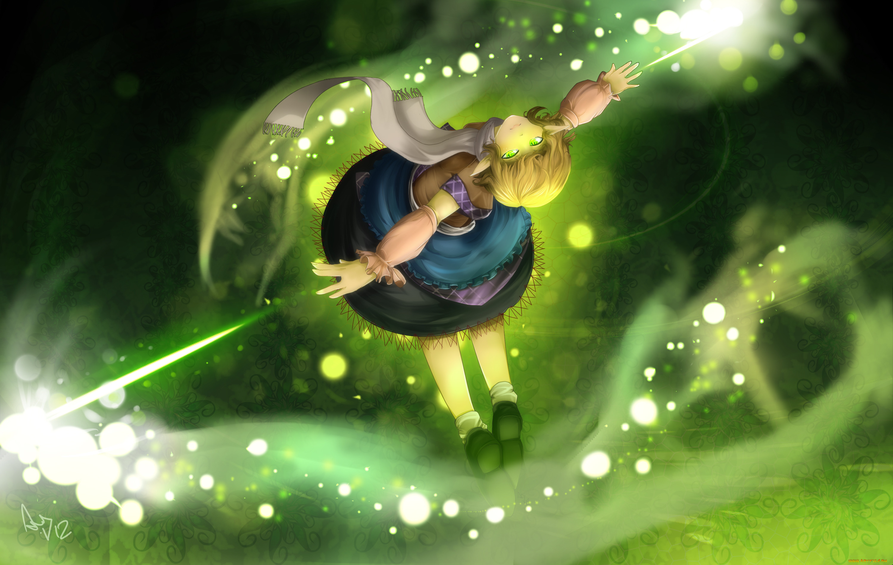 by, lohiaxel, , touhou, mizuhashi, parsee